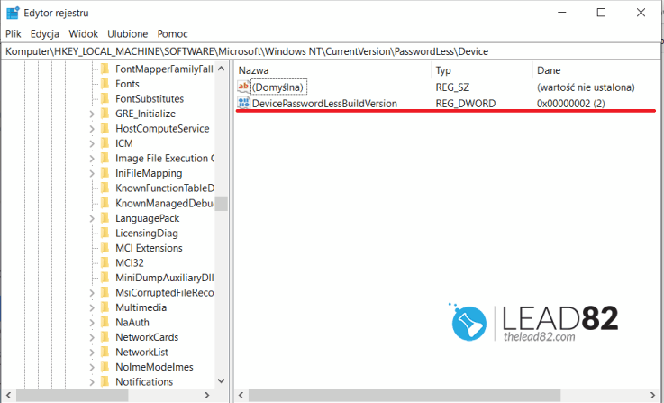 use regedit re-enable automatic windows 10 login